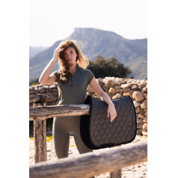 Tapis de selle CSO B Vertigo Onyx Chimère Gris