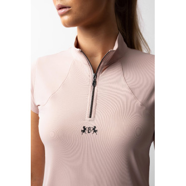 T-shirt d'entraînement B Vertigo Joelle manches courtes femme Sepia rose