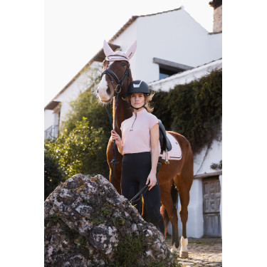 T-shirt d'entraînement B Vertigo Joelle manches courtes femme Sepia rose