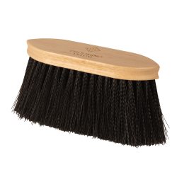 Brosse classique en bois longue douce Grooming Deluxe Noir