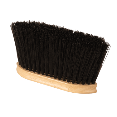 Brosse classique en bois longue douce Grooming Deluxe Noir