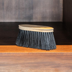 Brosse classique en bois longue douce Grooming Deluxe Noir