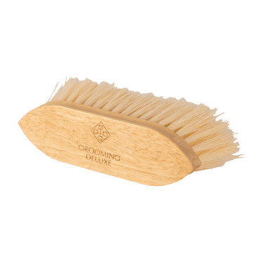 Brosse dure Wooden classic medium Grooming Deluxe Naturel Marron