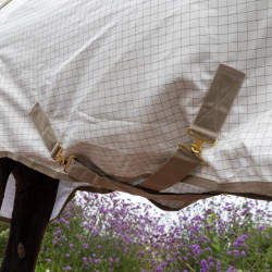 Couverture anti-dermite & d’été Comfort Kentucky Blanc