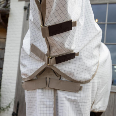 Couverture anti-dermite & d’été Comfort Kentucky Blanc