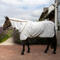 Couverture anti-dermite & d’été Comfort Kentucky Blanc