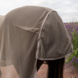 Couverture anti-mouche avec Protection Ventrale Comfort Kentucky Beige à carreaux