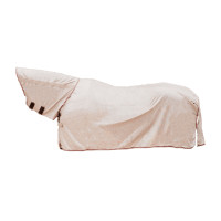 Couverture anti-mouches Comfort Classic avec Couvre-cou & Ventre Kentucky Beige / bordeaux