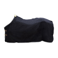 Couverture Polaire Heavy Melange Kentucky Noir