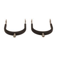 Eperons en boule acier avec caoutchouc Velari Acier Inoxydable