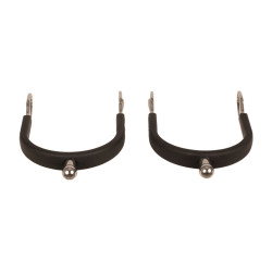 Eperons en boule acier avec caoutchouc Velari Acier Inoxydable