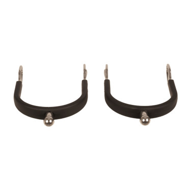 Eperons en boule acier avec caoutchouc Velari Acier Inoxydable