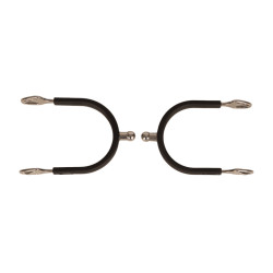 Eperons en boule acier avec caoutchouc Velari Acier Inoxydable