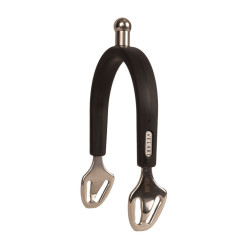 Eperons en boule acier avec caoutchouc Velari Acier Inoxydable