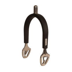 Eperons ronds en acier avec caoutchouc Velari Acier Inoxydable