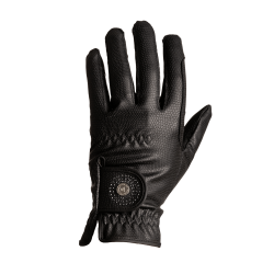 Gants d'équitation avec Grip et Paillettes Kentucky Noir Gants d'équitation avec Grip et Paillettes Kentucky Noir