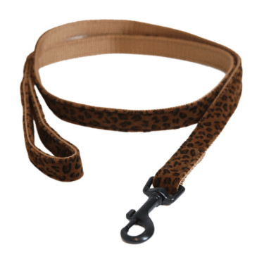 Laisse pour chien Léopard Kentucky Marron léopard