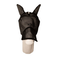 Masque anti-mouche cœur avec oreilles et nez Kentucky Noir