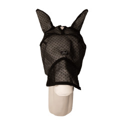 Masque anti-mouche cœur avec oreilles et nez Kentucky Noir Masque anti-mouche cœur avec oreilles et nez Kentucky Noir