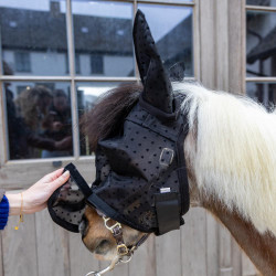 Masque anti-mouche cœur avec oreilles et nez Kentucky