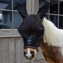 Masque anti-mouche cœur avec oreilles et nez Kentucky