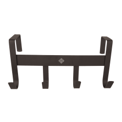 Porte-bridon en métal mat avec 4 crochets Grooming Deluxe Porte-bridon en métal mat avec 4 crochets Grooming Deluxe