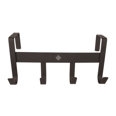 Porte-bridon en métal mat avec 4 crochets Grooming Deluxe Porte-bridon en métal mat avec 4 crochets Grooming Deluxe