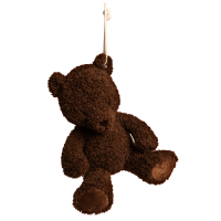 Jouet relaxant peluche cheval Kentucky Marron