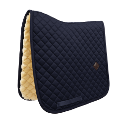 Tapis de selle en mouton Skin Friendly Diamond Dressage Kentucky Marine Bleu marine Tapis de selle en mouton Skin Friendly Diamond Dressage Kentucky Marine Bleu marine