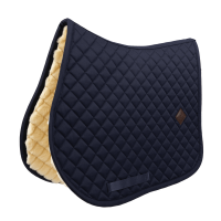 Tapis de selle en mouton Skin Friendly Diamond Jumping Kentucky Marine Bleu marine Tapis de selle en mouton Skin Friendly Diamond Jumping Kentucky Marine Bleu marine
