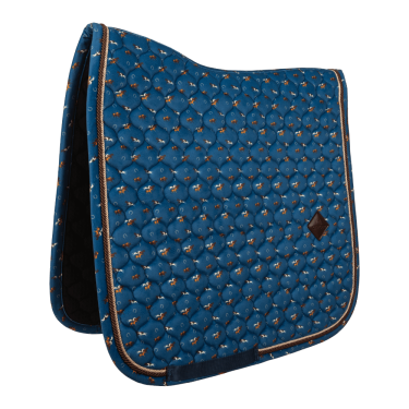 Tapis de Selle Velvet Horse Printing Dressage Kentucky