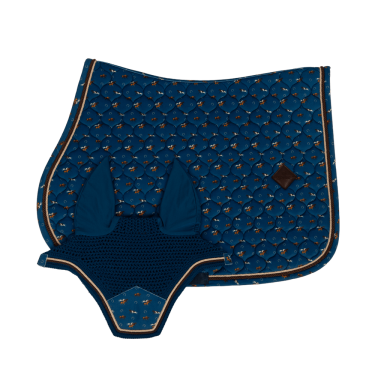 Tapis de Selle Velvet Horse Printing Jumping Kentucky Tapis de Selle Velvet Horse Printing Jumping Kentucky