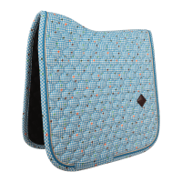 Tapis de Selle Velvet Pied-de-Poule Dressage Kentucky Tapis de Selle Velvet Pied-de-Poule Dressage Kentucky