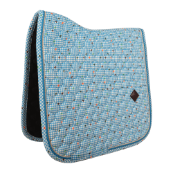 Tapis de Selle Velvet Pied-de-Poule Dressage Kentucky Tapis de Selle Velvet Pied-de-Poule Dressage Kentucky