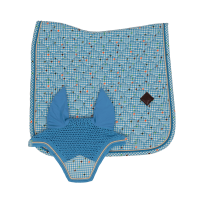 Tapis de Selle Velvet Pied-de-Poule Dressage Kentucky Tapis de Selle Velvet Pied-de-Poule Dressage Kentucky