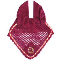 Bonnet anti-mouches Tattini cordonnet simple Marron