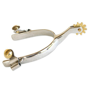 Eperons A molette Brad Ren's acier inox