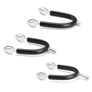 Eperons Tattini droit et caoutchouc femme