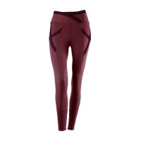 Legging Tattini femme Aloe Bordeaux