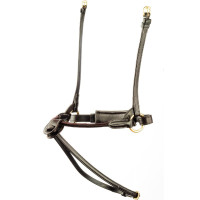 Muserolle Tattini cuir avec corde