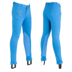 Pantalon jodhpurs Daslö enfant 4 saisons basanes en clarino