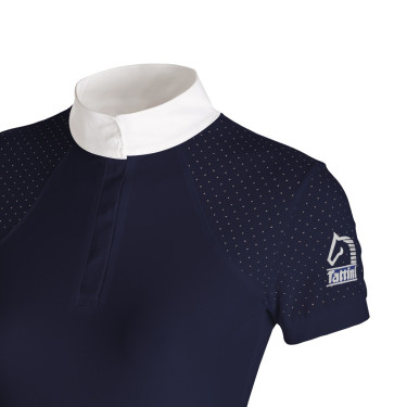 Polo de concours Tattini femme inserts microperforés