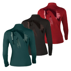 Polo manches longues Tattini femme Agatea Polo manches longues Tattini femme Agatea