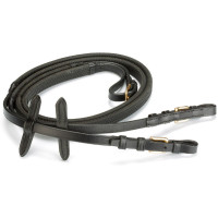 Rênes Daslö en caoutchouc boucles inox