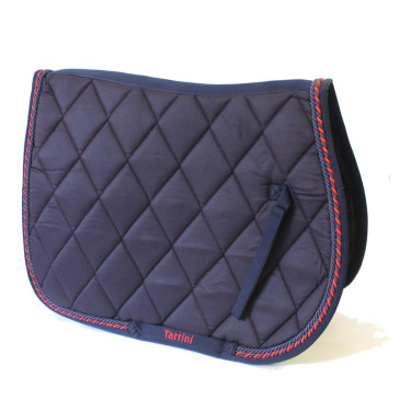 Tapis Tattini surpiqure a losange triple passepoil