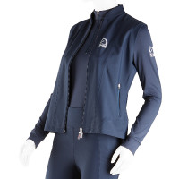 Veste tissu technique Tattini femme Ortensia Bleu marine