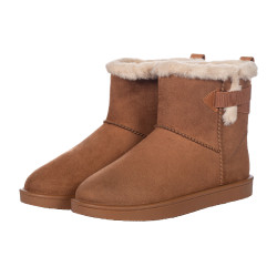 Bottes fourrées imperméables HKM Davos Legolin Camel Marron