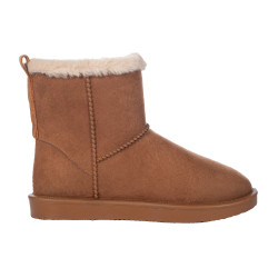 Bottes fourrées imperméables HKM Davos Legolin Camel Marron
