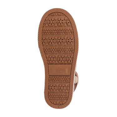 Bottes fourrées imperméables HKM Davos Legolin Camel Marron