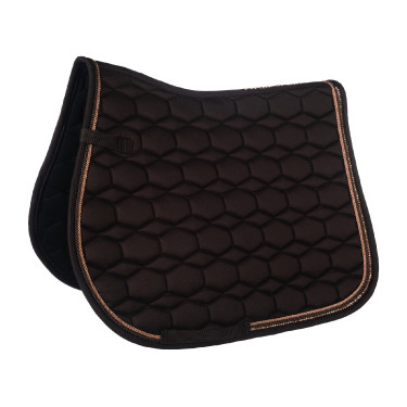 Tapis Rosegold Glamour Style HKM Marron / or rose Tapis Rosegold Glamour Style HKM Marron / or rose